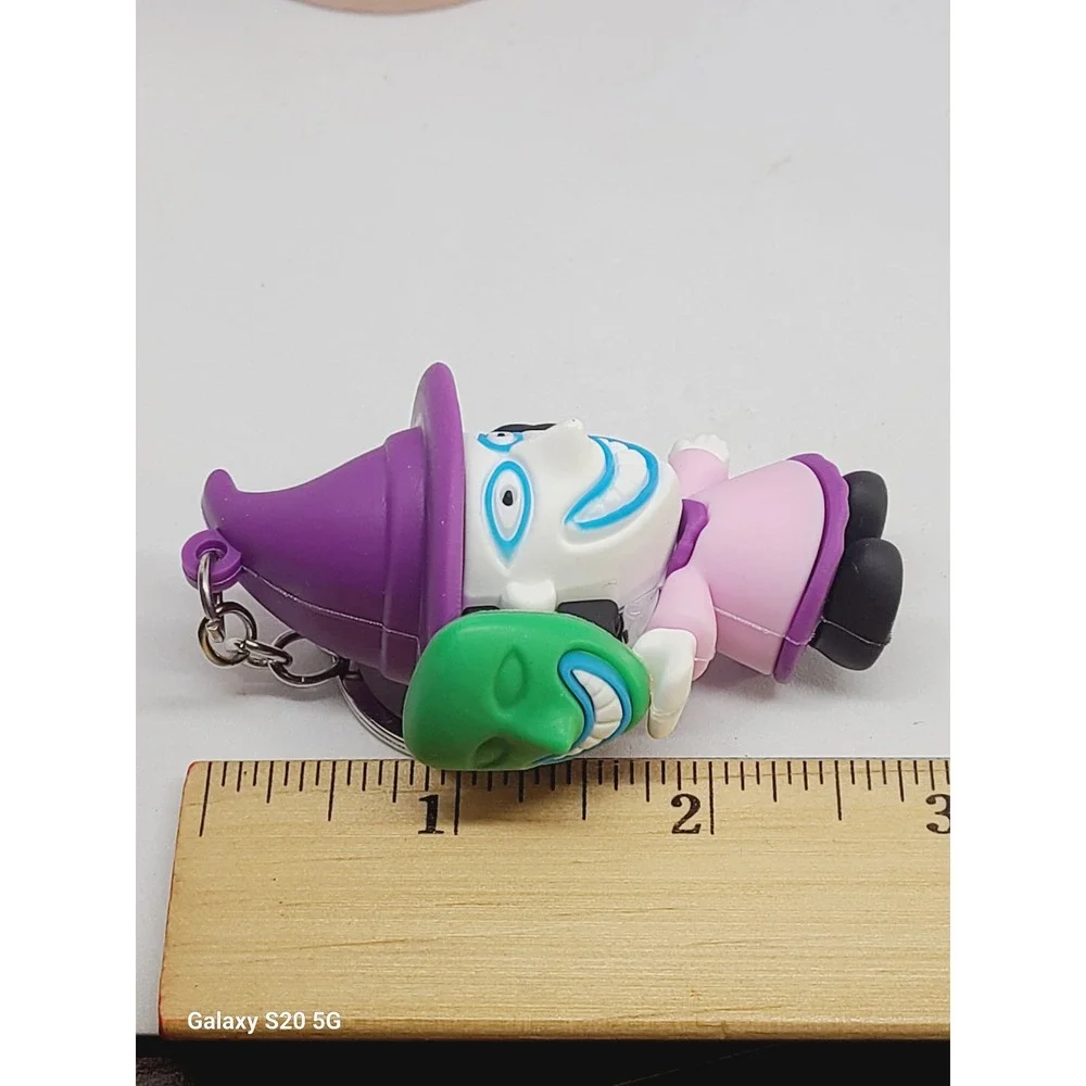 Nightmare Before‎ Christmas Lock Shock and Barrel Witch Hat Keychain Collectible - Picture 5 of 7